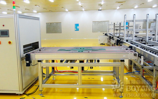 太陽能生產(chǎn)線-頂升旋轉(zhuǎn)生產(chǎn)線
