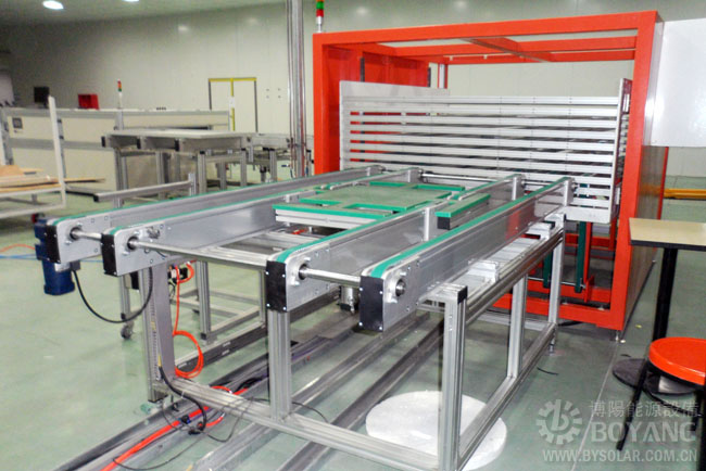 光伏組件生產線-頂升旋轉輸送機
