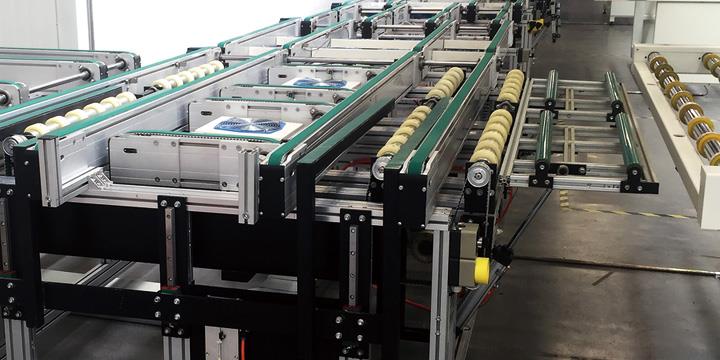 光伏組件制造設(shè)備-混進/ 混出定位單元