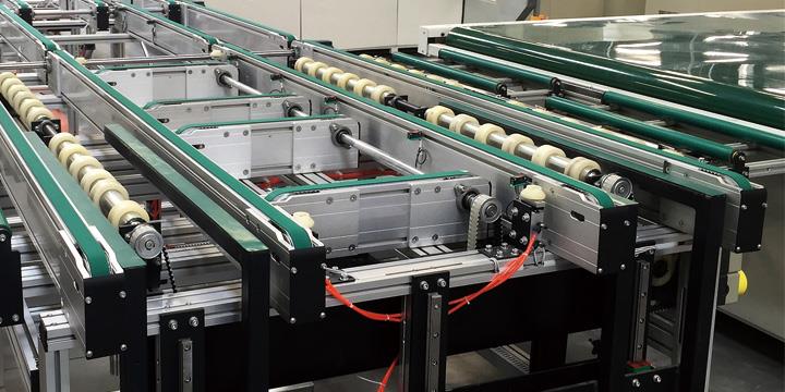 光伏組件制造設(shè)備-混進/ 混出定位單元